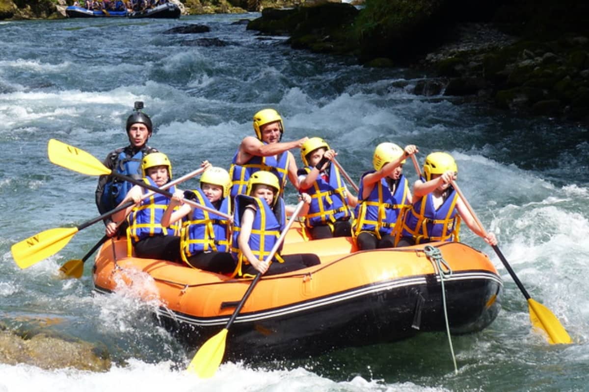 Active Travel Camps white water rafting