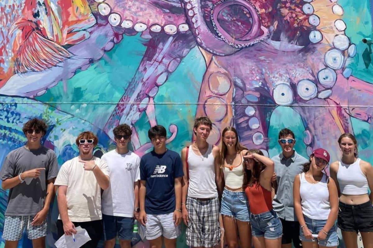 Camper group photo for Athena Spain