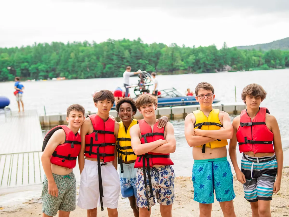 Waterfront at Berkshire Trails Camp in the Berkshires