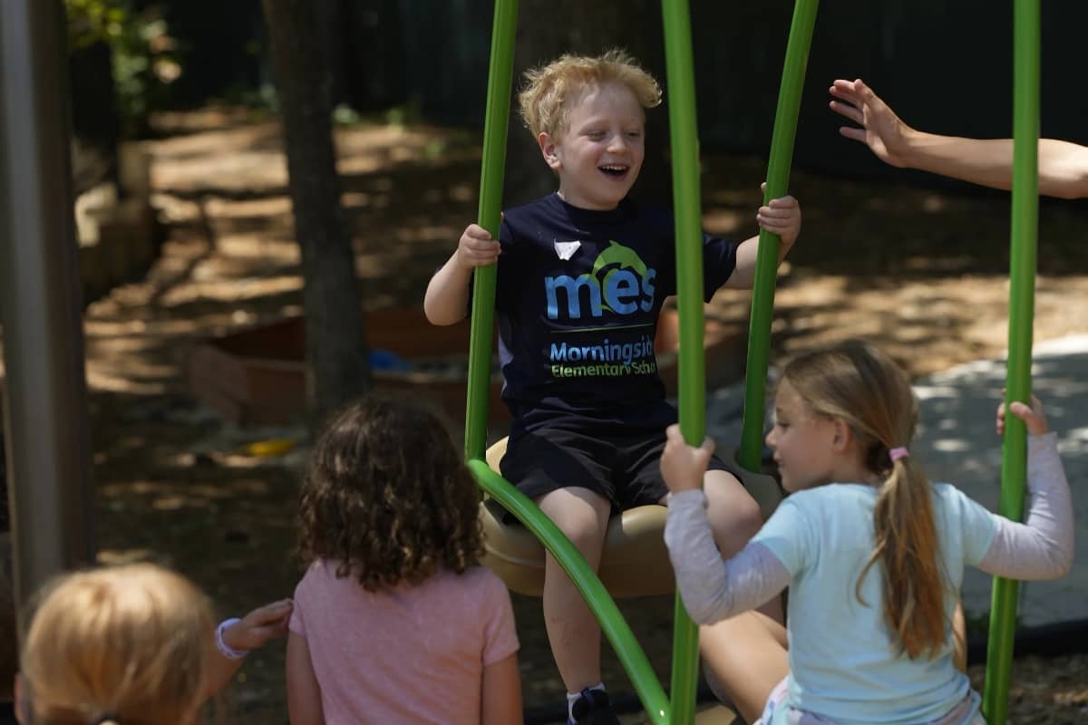 Outdoor play at In The City Camps