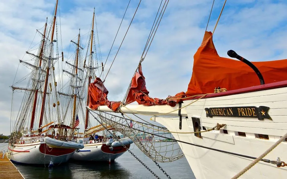 Sailing boats used by LAMI