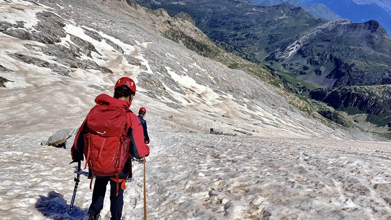 Pyrene Explorer hiking the trails