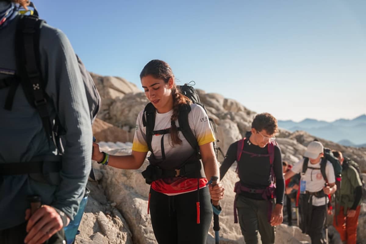 Pyrene Explorer girl hiking