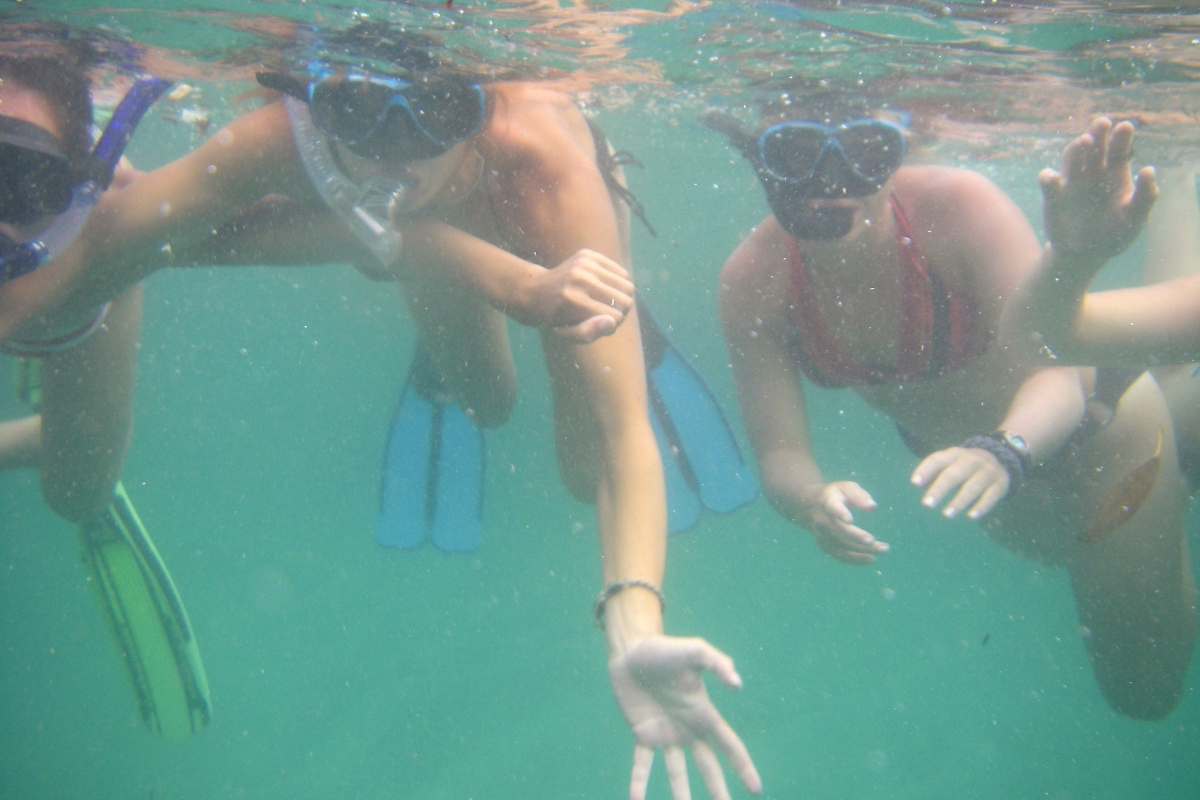 Snorkeling in Samara