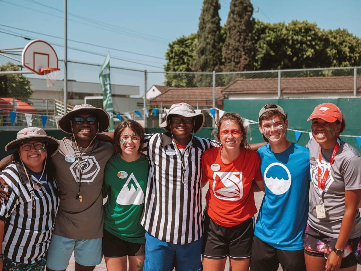 Group picture of campers