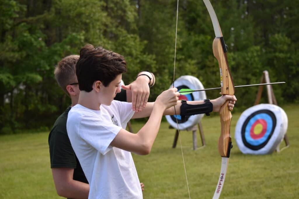 Archery at Camp Robinhood